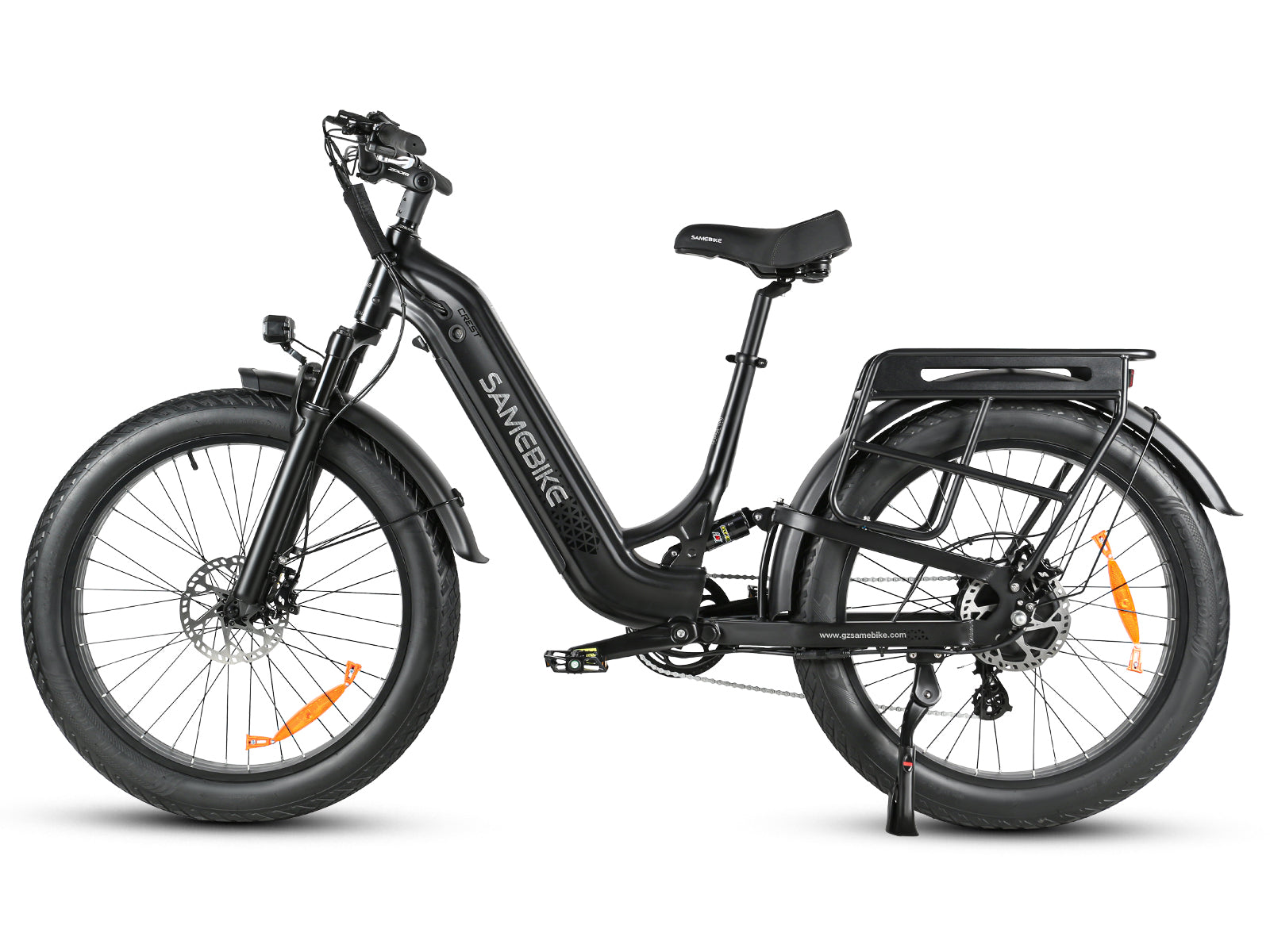 CREST Large Battery Fat Tire Powerful Peak 1800W Mountain Electric Bike