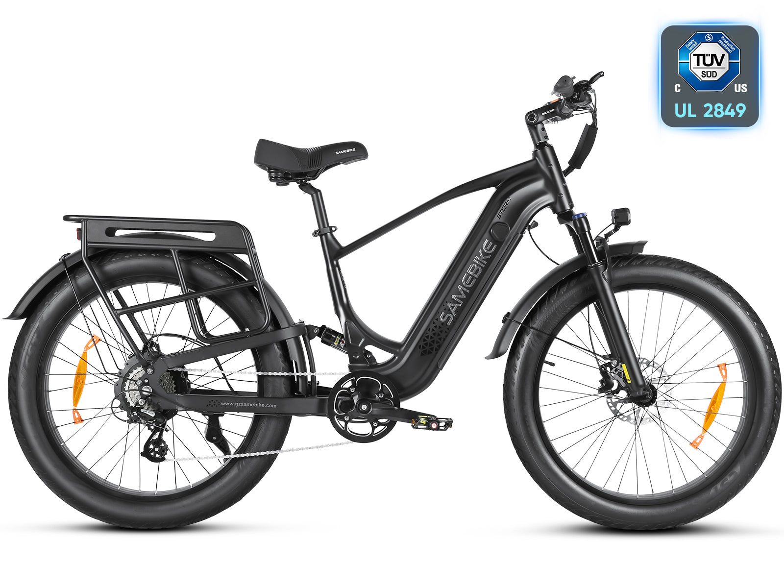 STORM Large Battery Fat Tire Powerful Peak 1800W Mountain Electric Bike