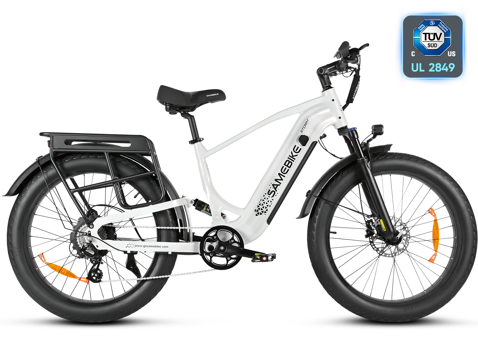 STORM Large Battery Fat Tire Powerful Peak 1800W Mountain Electric Bike