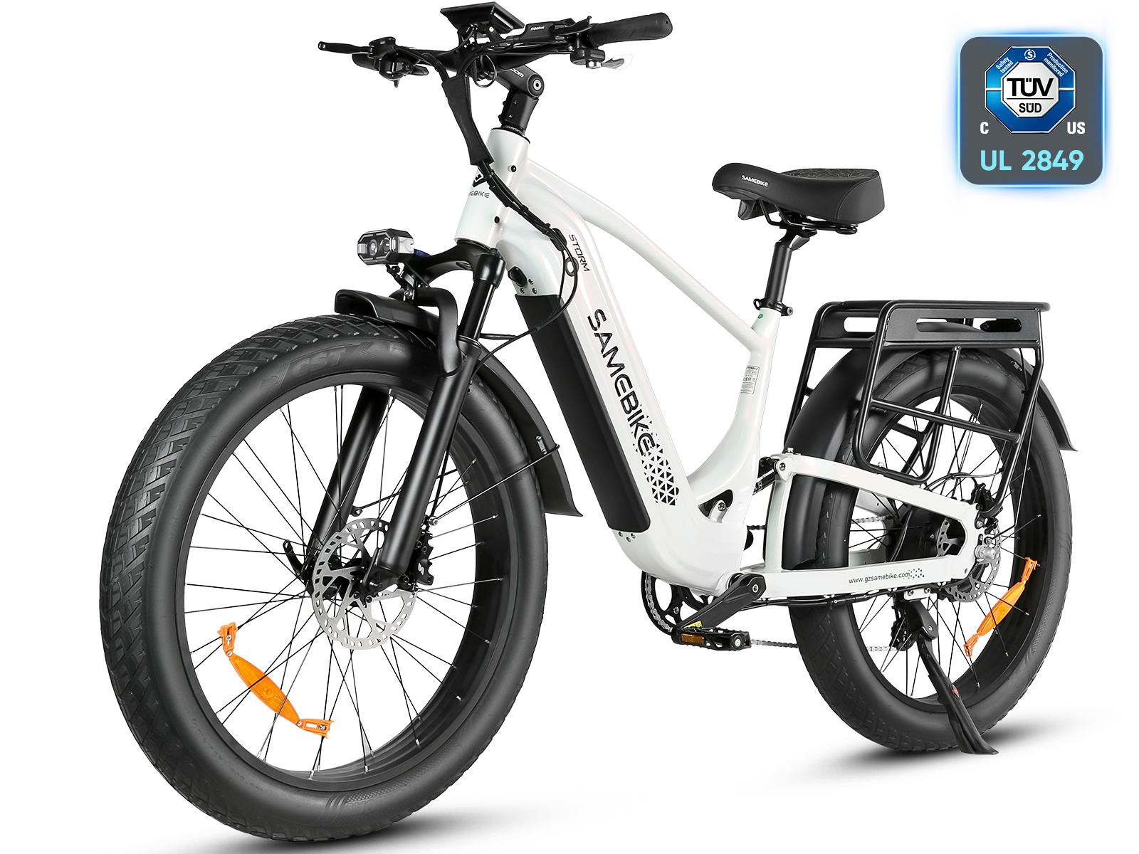 STORM Large Battery Fat Tire Powerful Peak 1800W Mountain Electric Bike