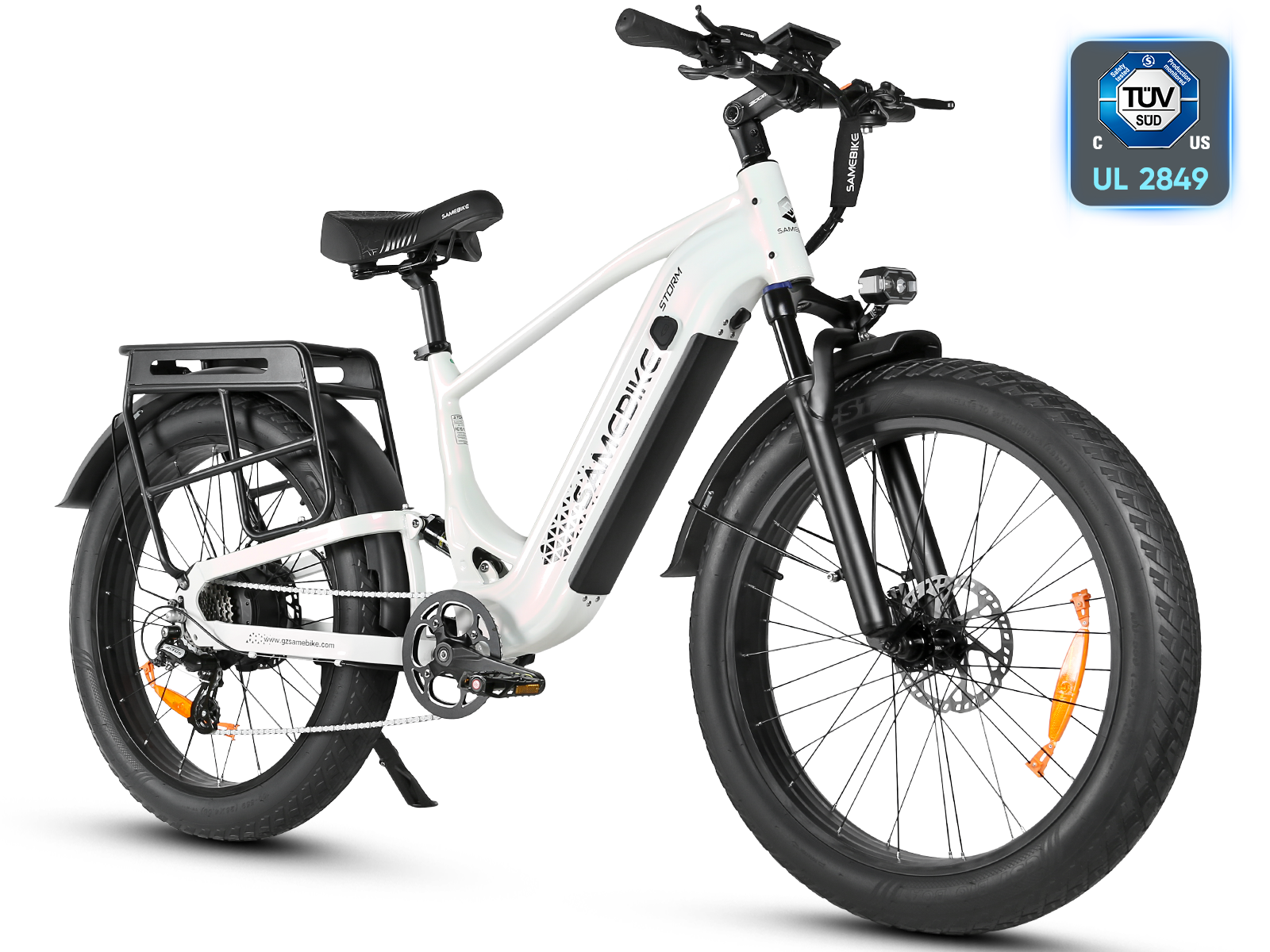 STORM Large Battery Fat Tire Powerful Peak 1800W Mountain Electric Bike