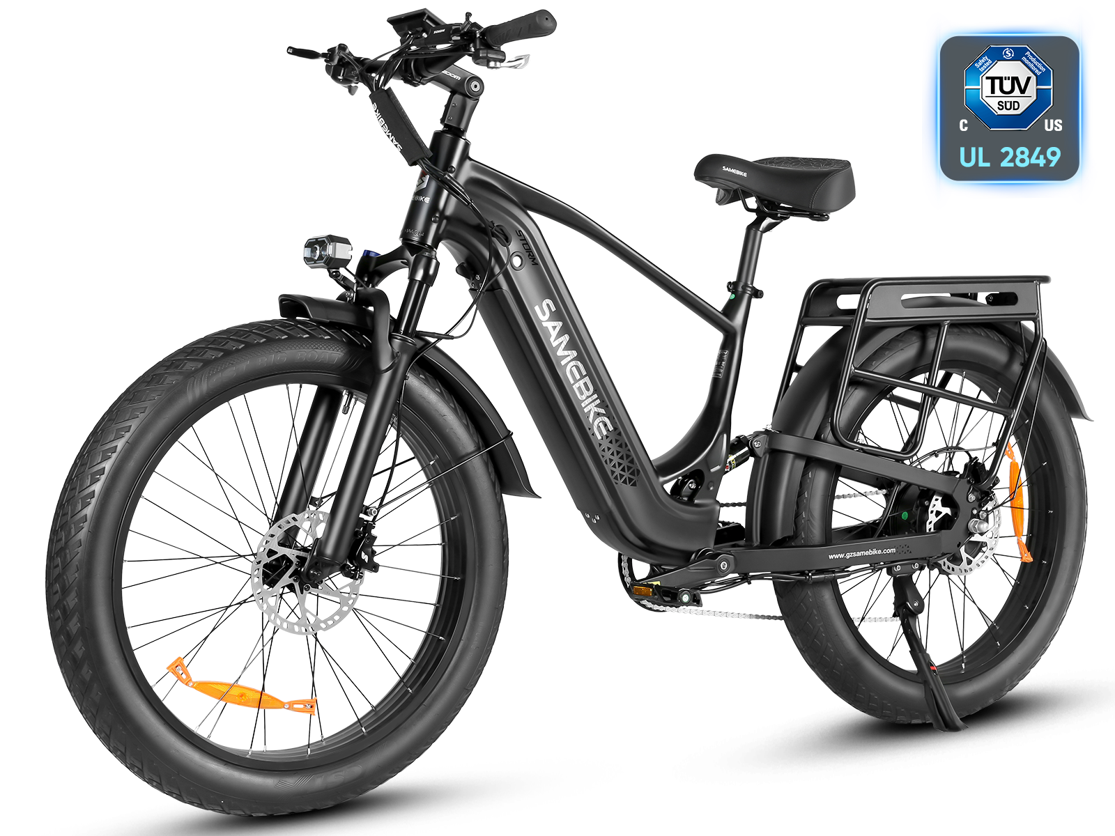 STORM Large Battery Fat Tire Powerful Peak 1800W Mountain Electric Bike