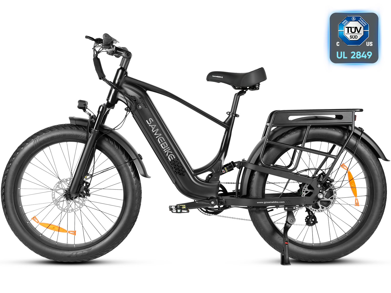 STORM Large Battery Fat Tire Powerful Peak 1800W Mountain Electric Bike