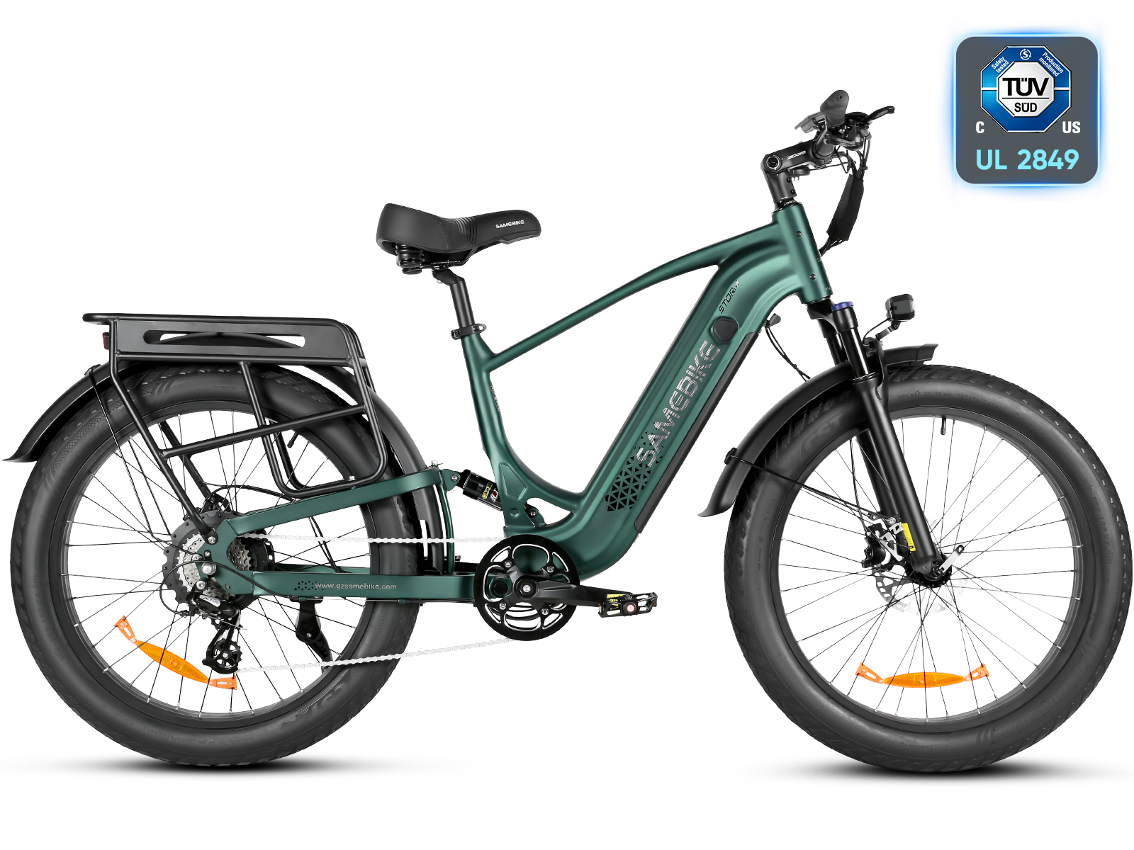 STORM Large Battery Fat Tire Powerful Peak 1800W Mountain Electric Bike