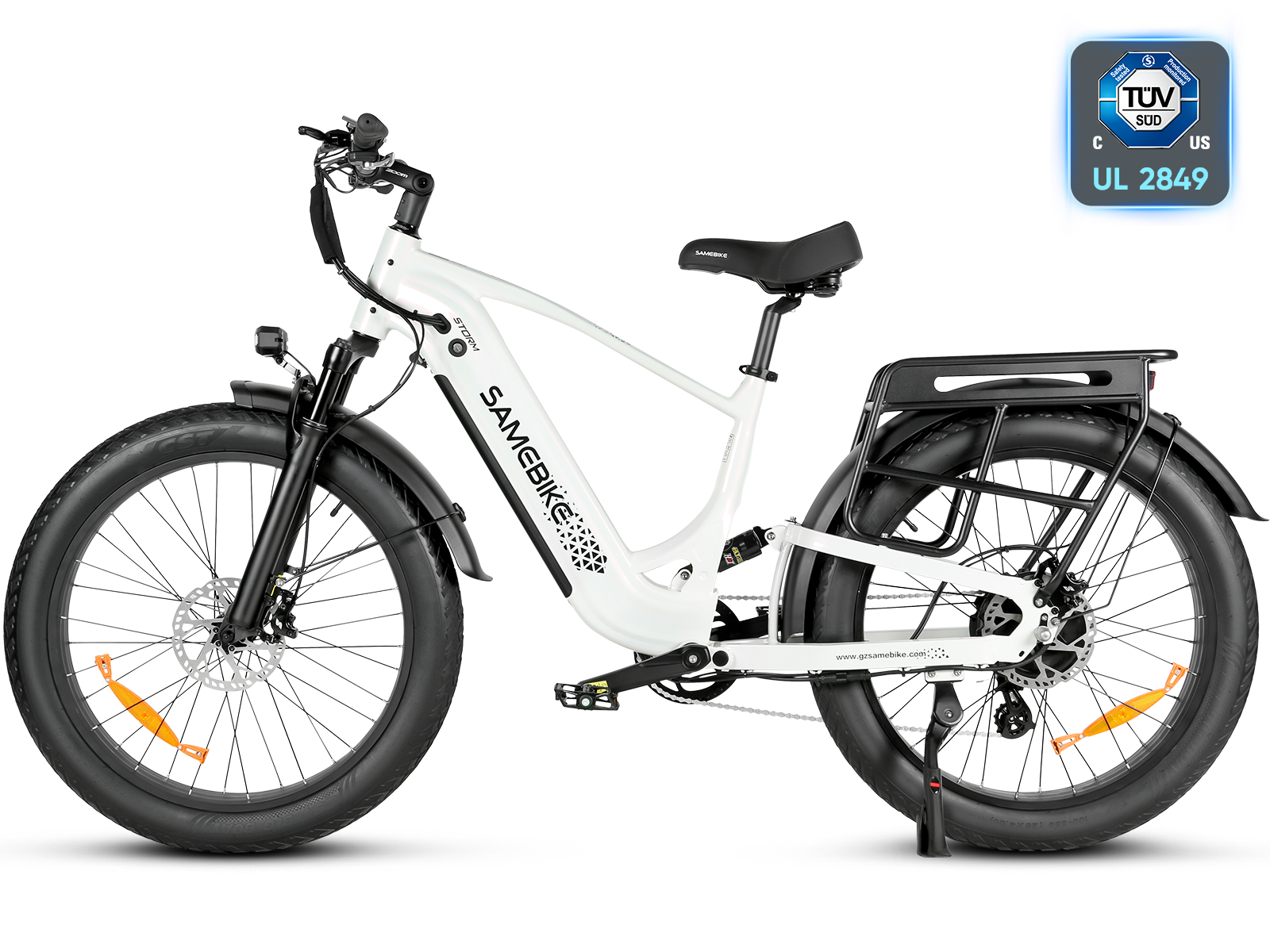 STORM Large Battery Fat Tire Powerful Peak 1800W Mountain Electric Bike