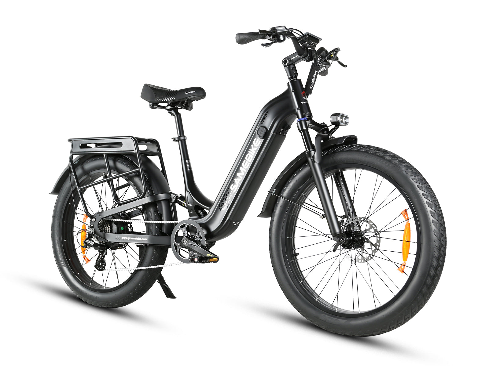 CREST Large Battery Fat Tire Powerful Peak 1800W Mountain Electric Bike