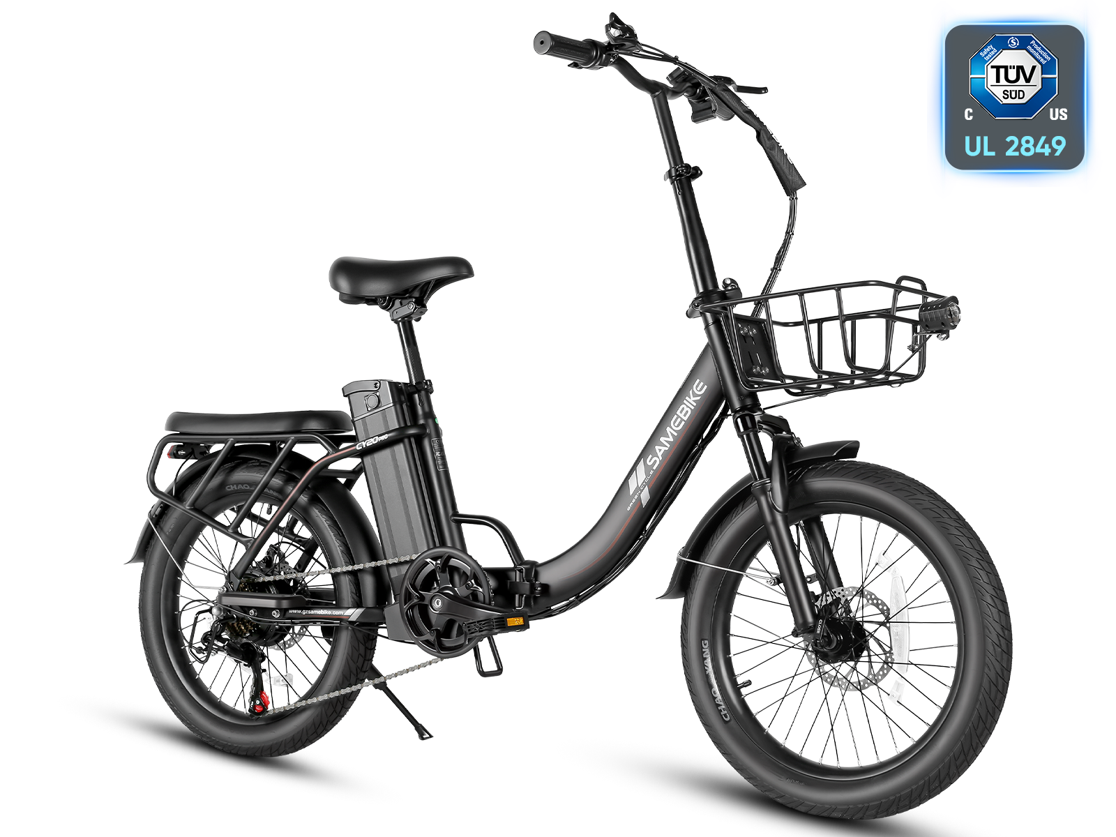 CY20 PRO Spoked Wheel Portable Commuter Powerful Peak 800W Electric Bike