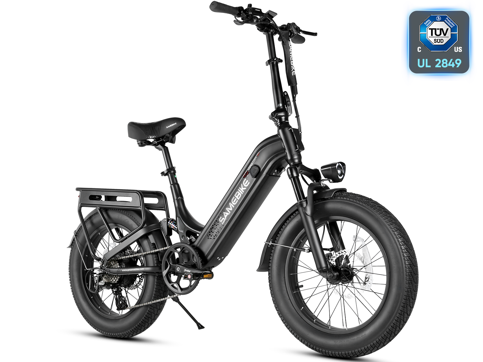 VOYAGER Large Battery Fat Tire Powerful Peak 1500W City Electric Bike