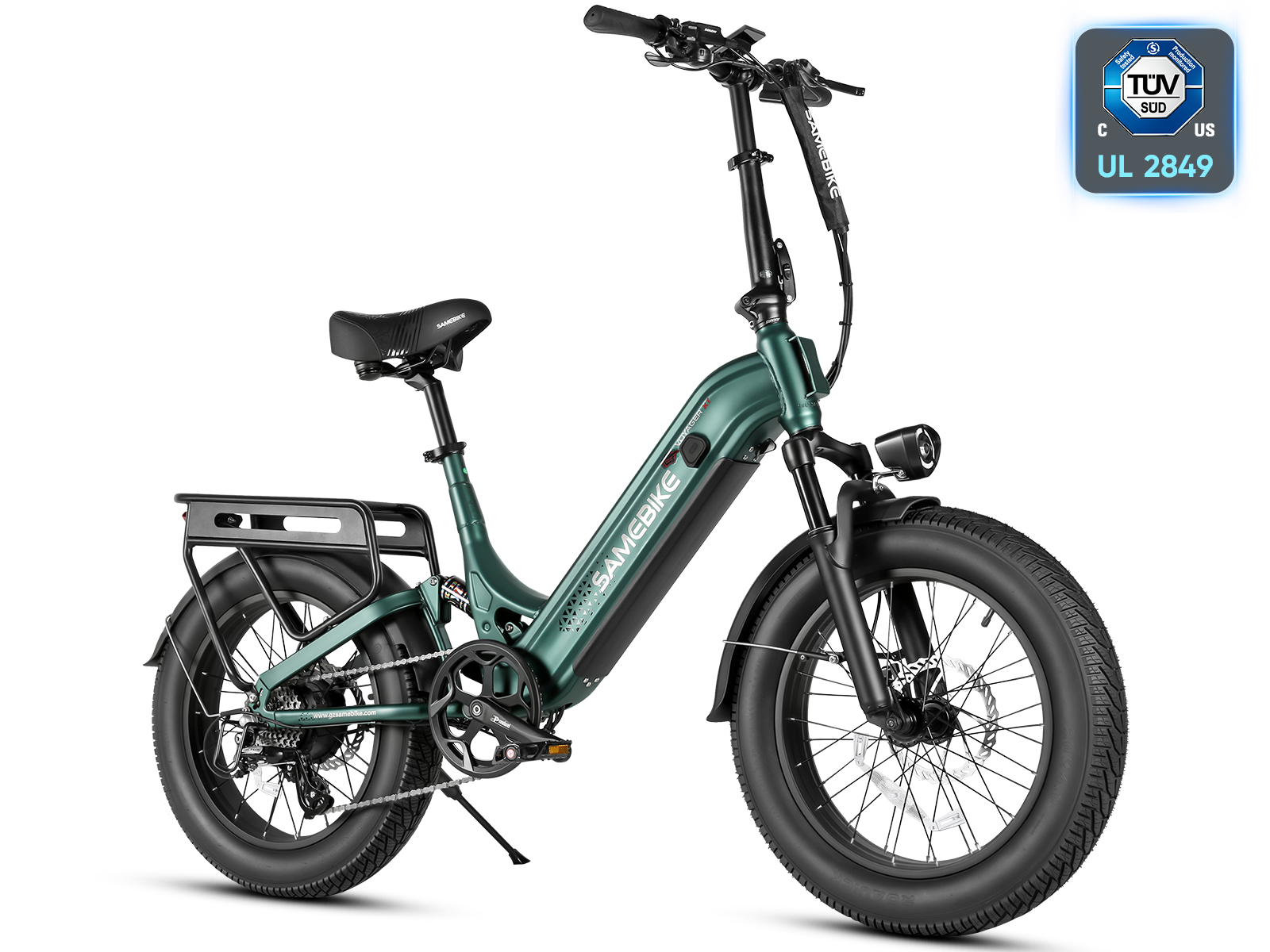 VOYAGER Large Battery Fat Tire Powerful Peak 1500W City Electric Bike