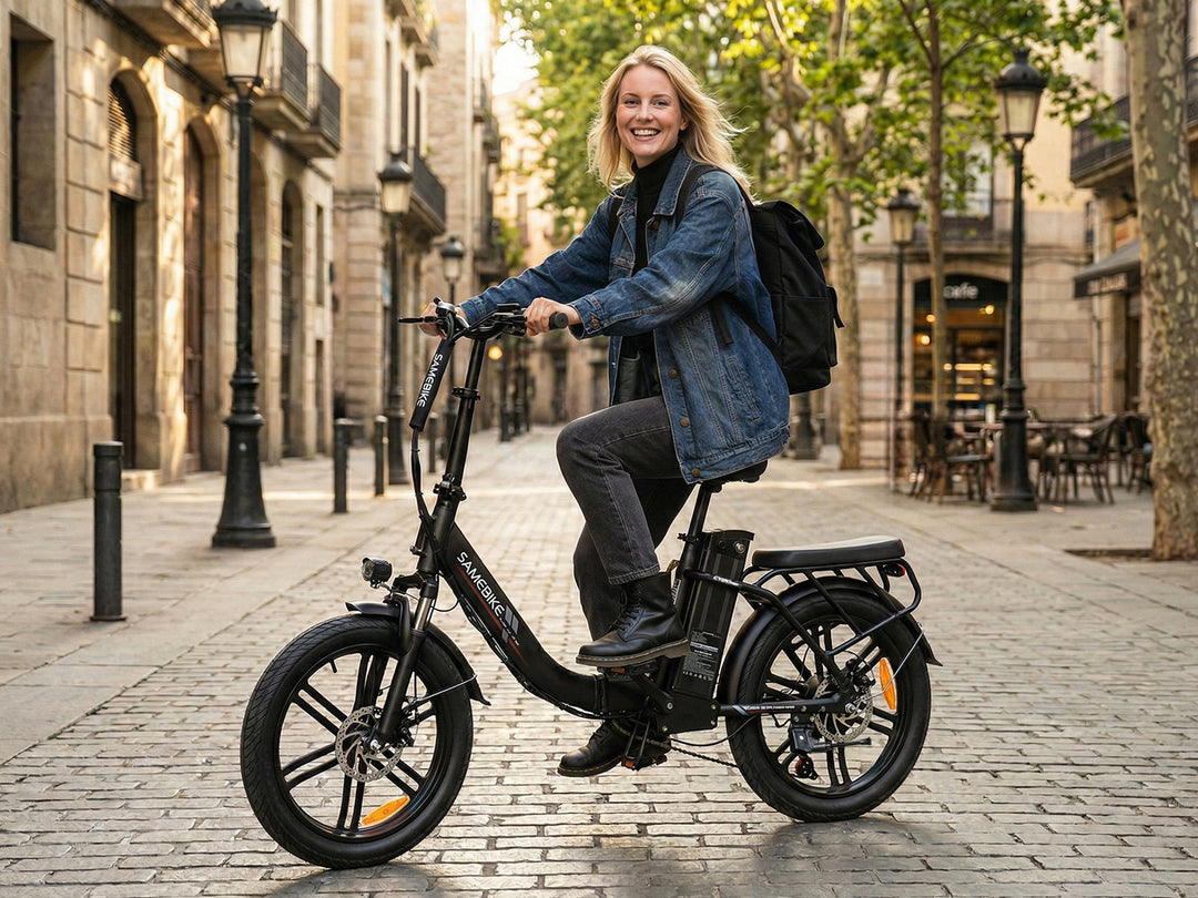 SAMEBIKE | Folding Urban Electric Bike – SAMEBIKE US