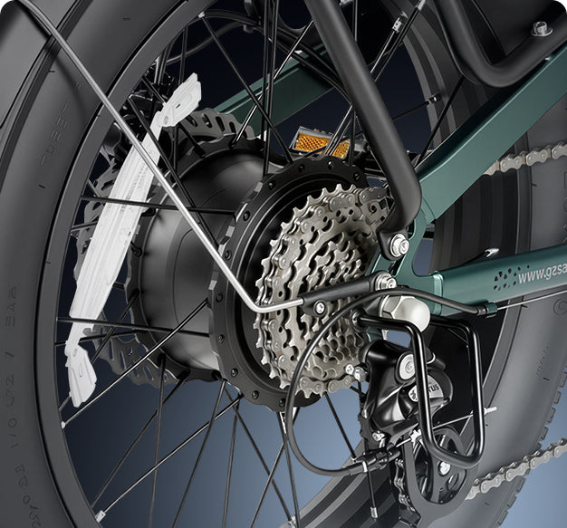 Powerfukl Brushless Hub Motor