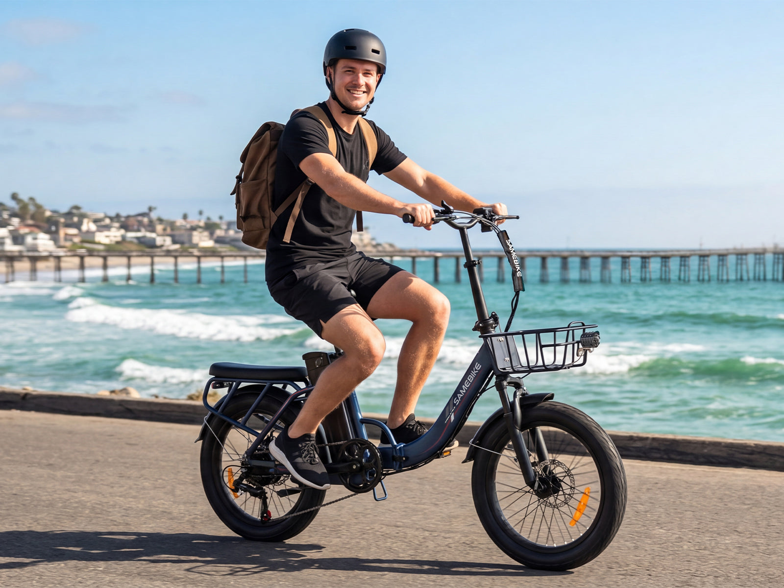 CY20 PRO Spoked Wheel Portable Commuter Powerful Peak 800W Electric Bike