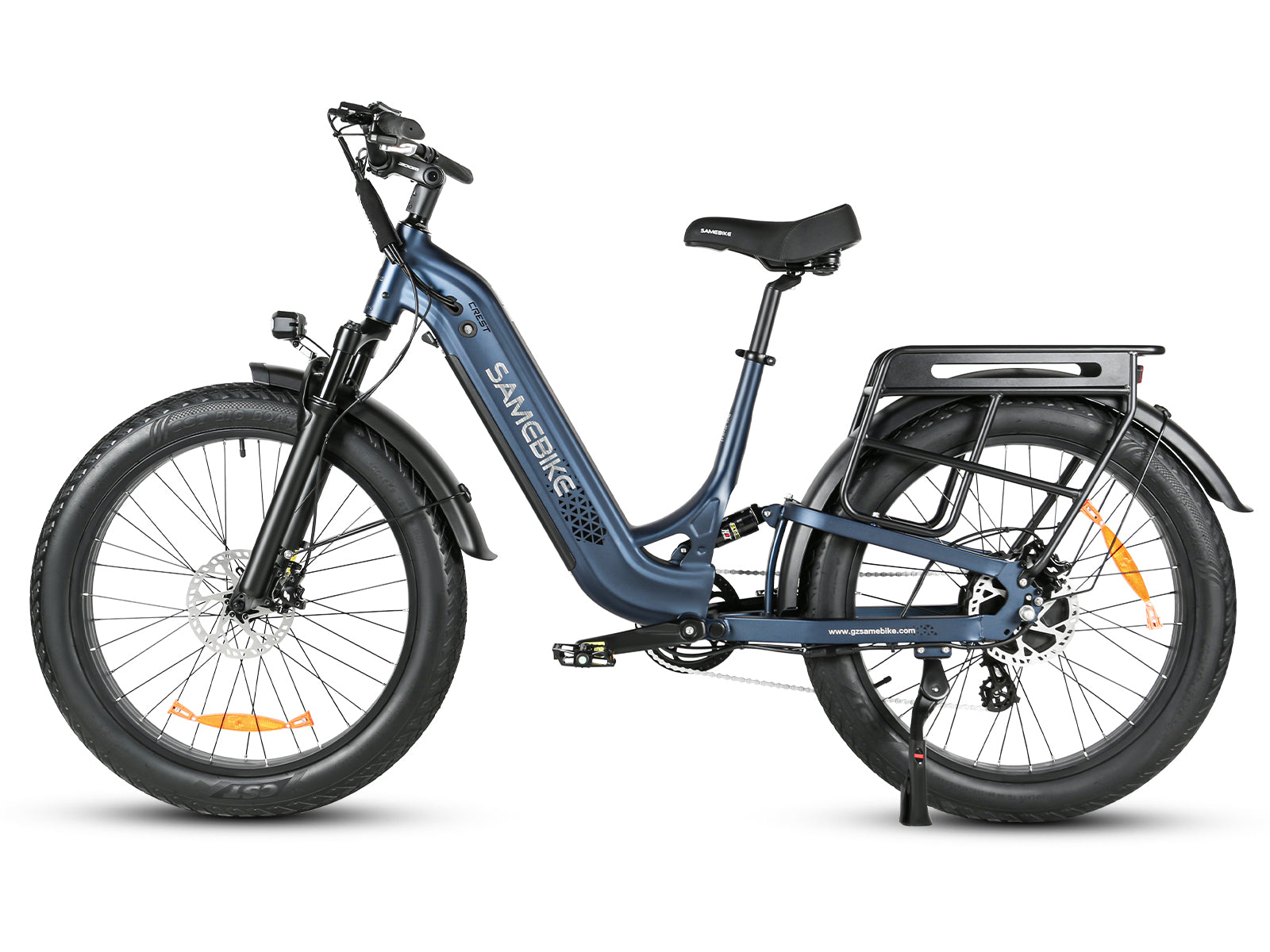 CREST Large Battery Fat Tire Powerful Peak 1800W Mountain Electric Bike