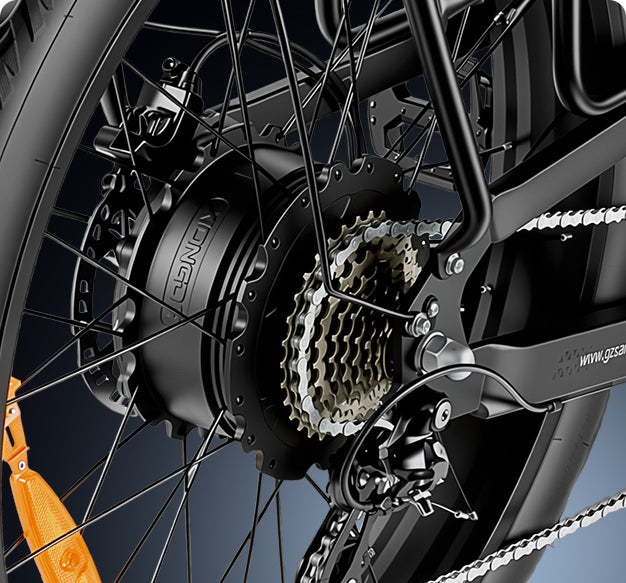 Powerfukl Brushless Hub Motor