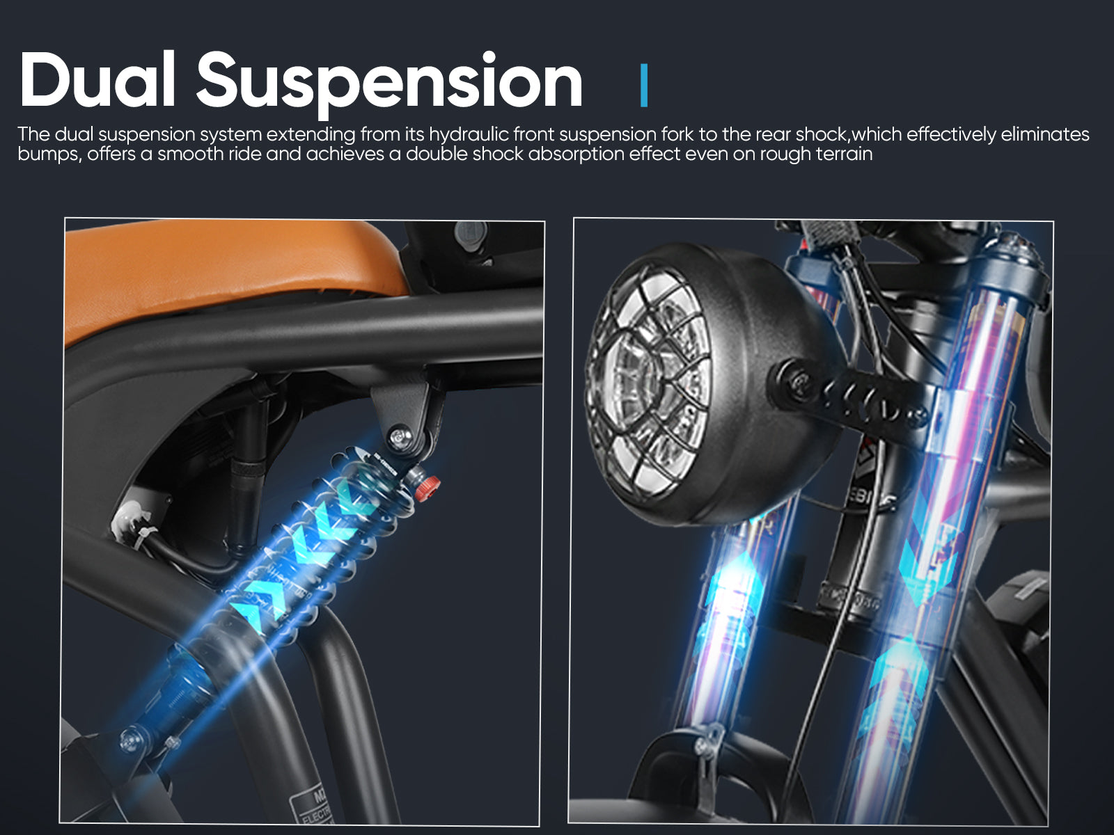 M20-III Off Road Peak 3000W Fat Tire Electric Bike