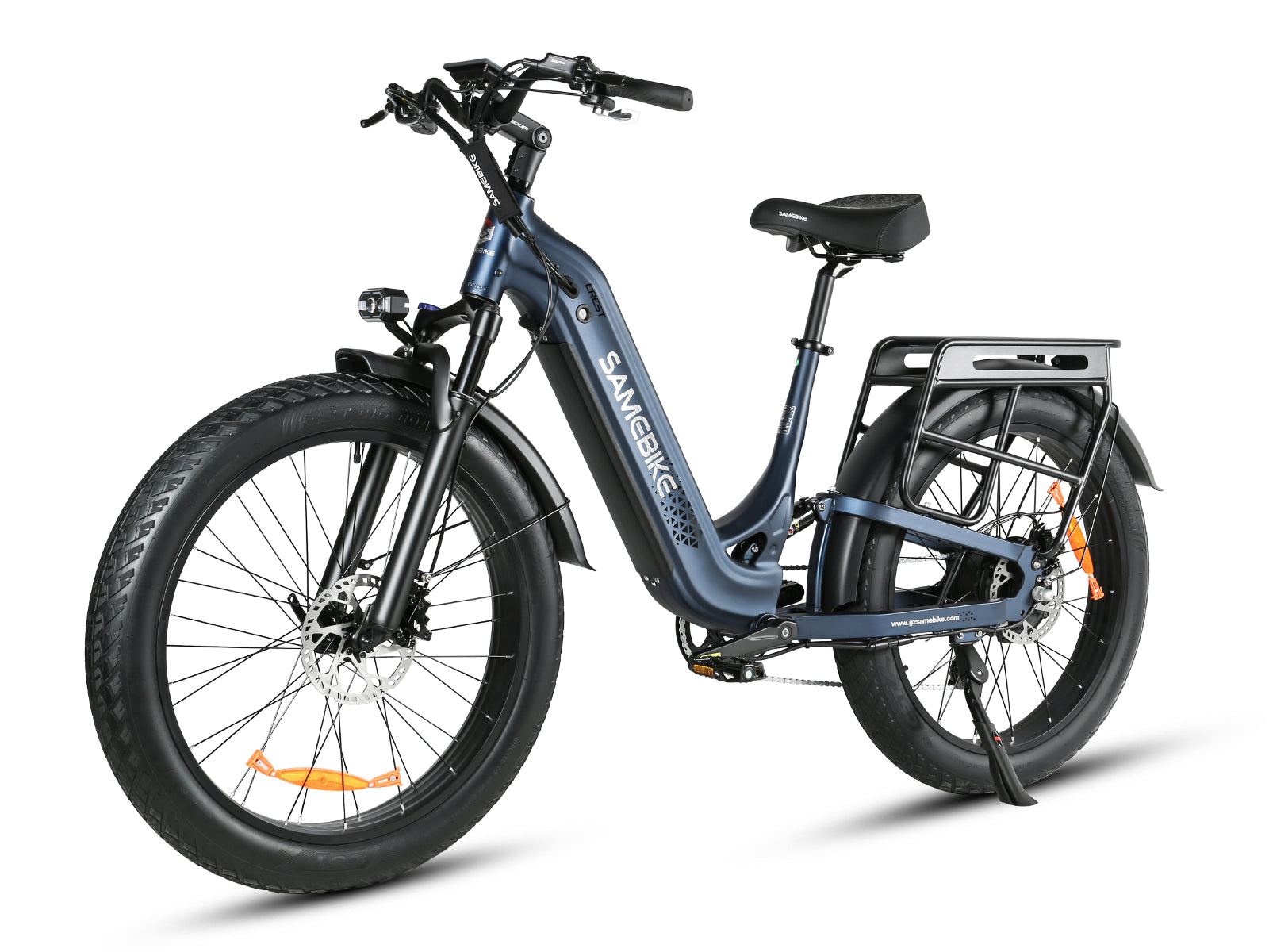 CREST Large Battery Fat Tire Powerful Peak 1800W Mountain Electric Bike
