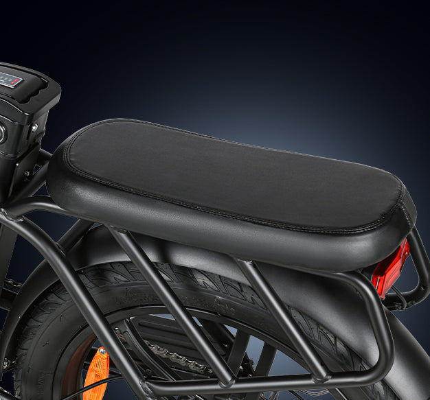 Extended rear seat cushion