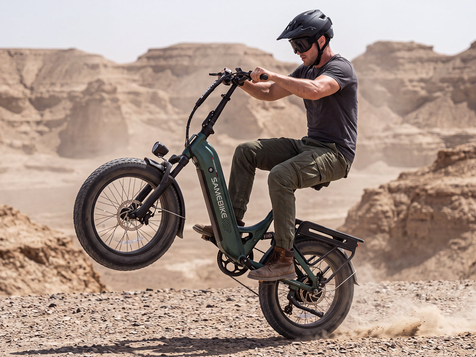 VOYAGER Large Battery Fat Tire Powerful Peak 1500W City Electric Bike