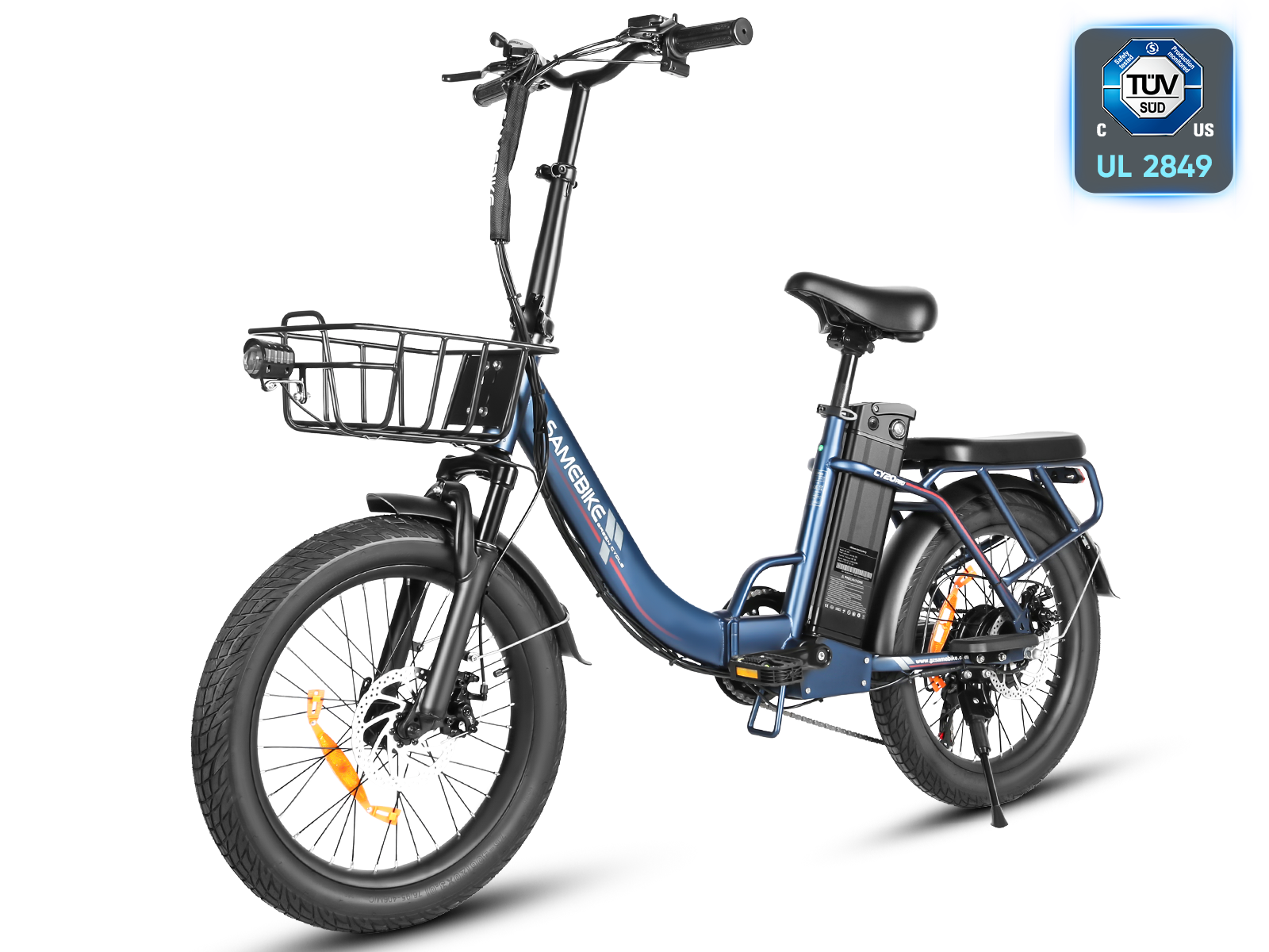 CY20 PRO Spoked Wheel Portable Commuter Powerful Peak 800W Electric Bike