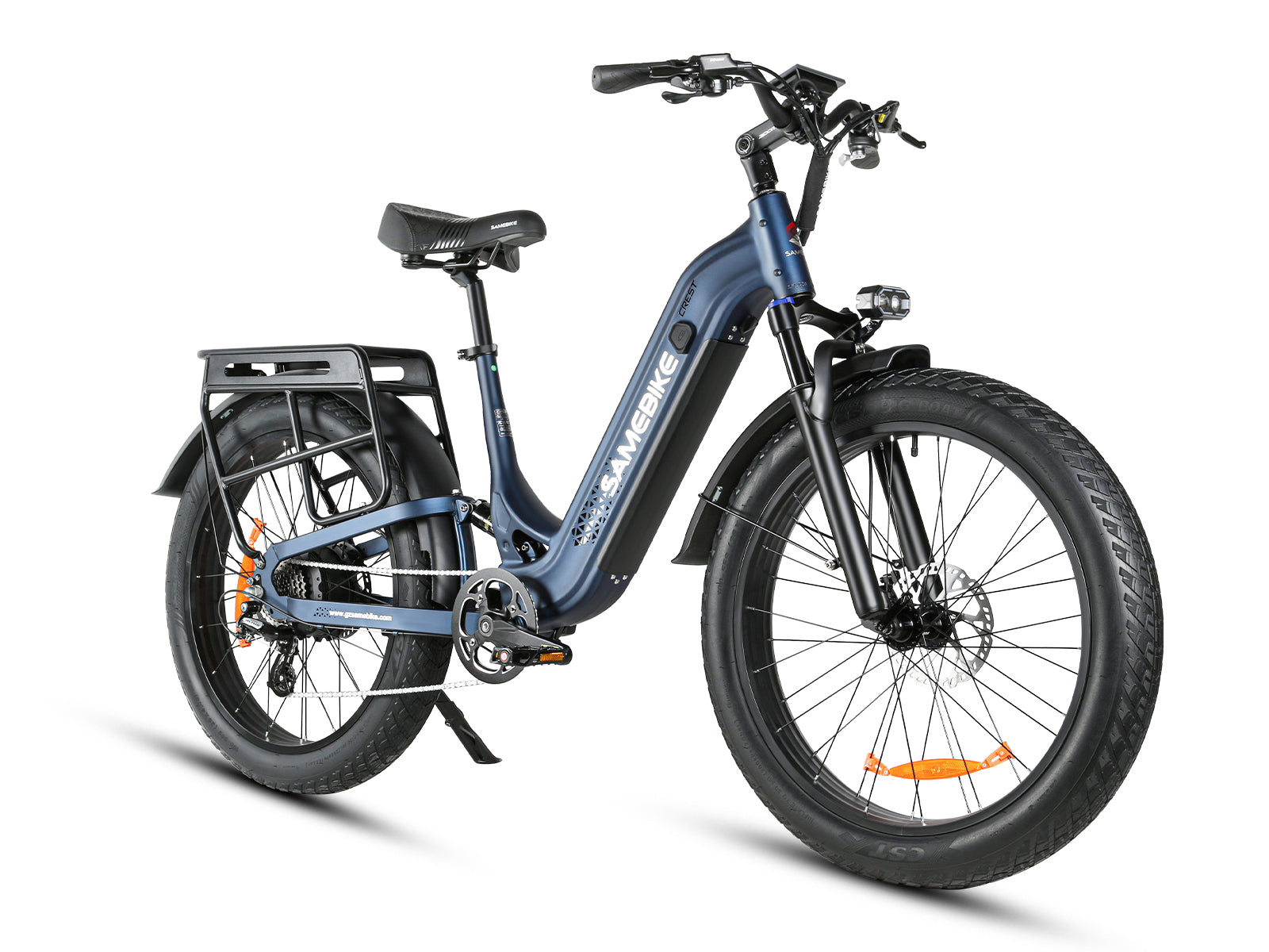 CREST Large Battery Fat Tire Powerful Peak 1800W Mountain Electric Bike