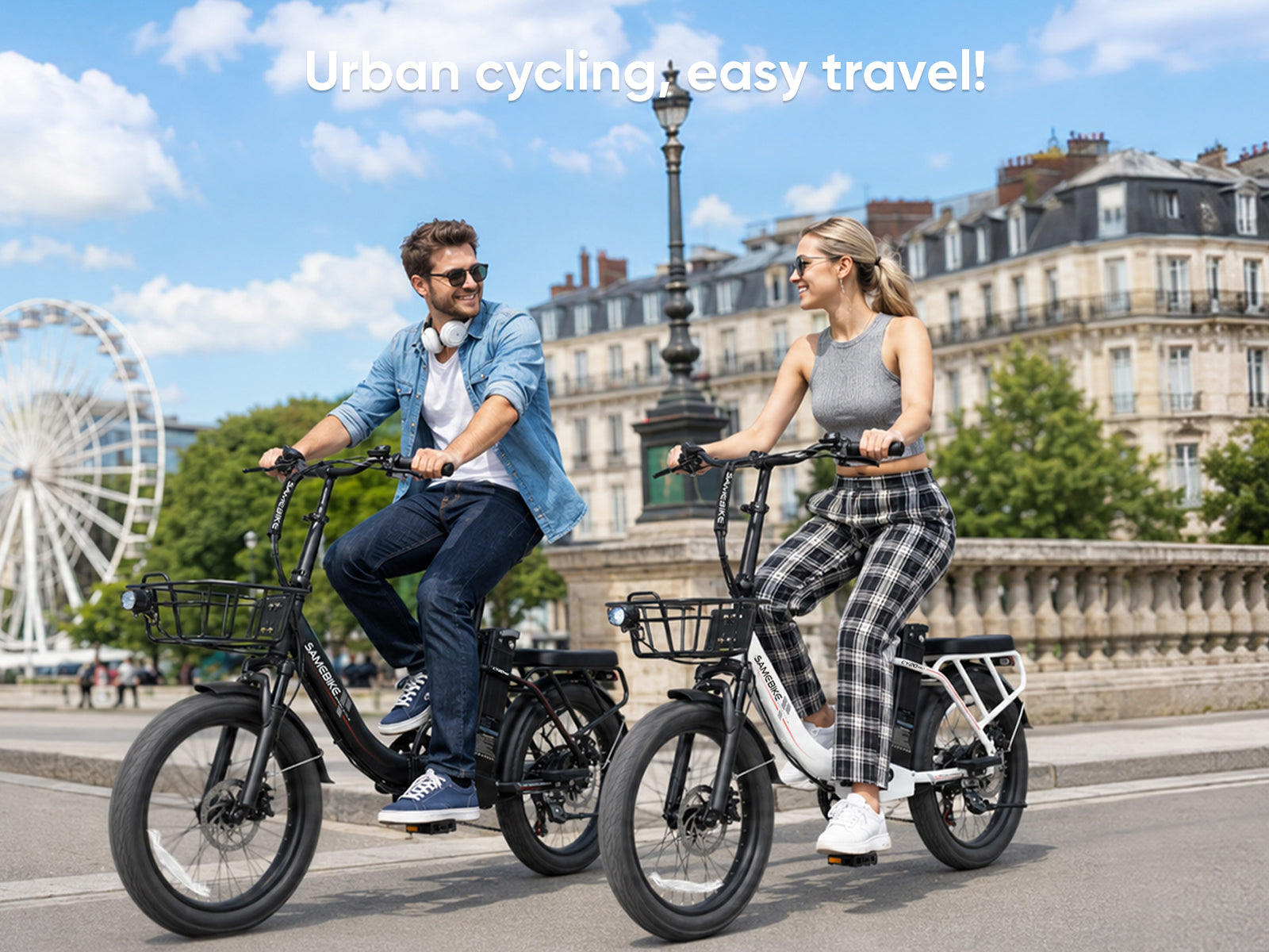 CY20 PRO Spoked Wheel Portable Commuter Powerful Peak 800W Electric Bike