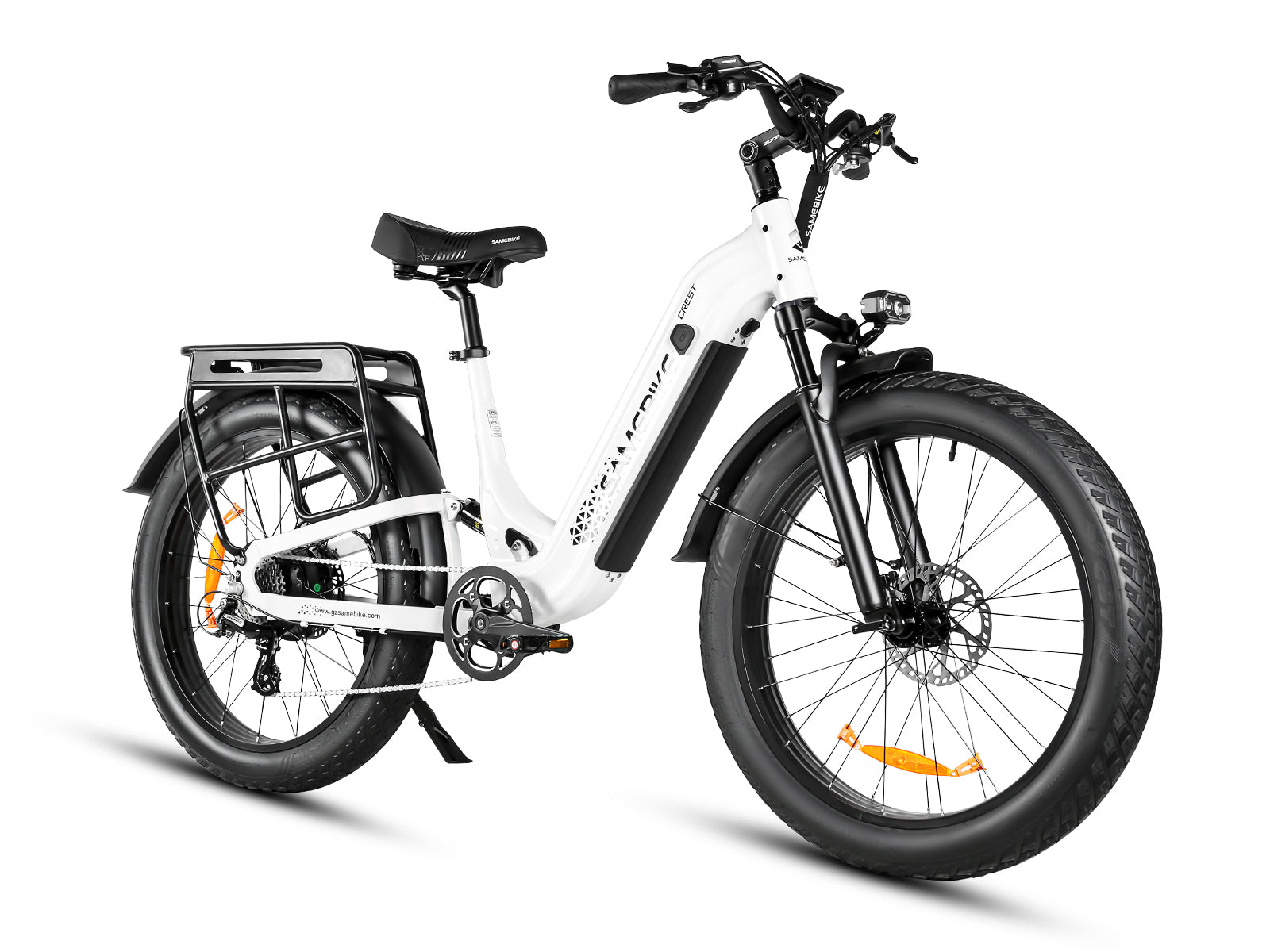 CREST Large Battery Fat Tire Powerful Peak 1800W Mountain Electric Bike