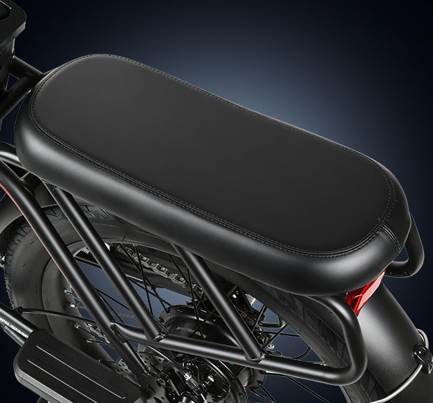 Extended rear seat cushion