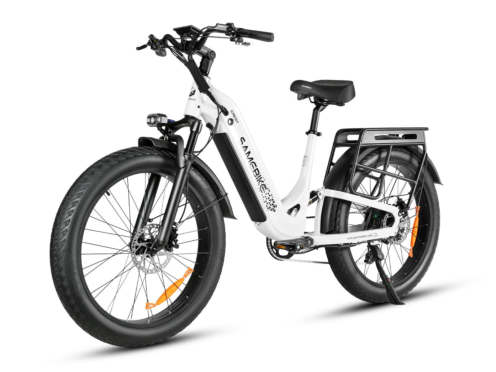 CREST Large Battery Fat Tire Powerful Peak 1800W Mountain Electric Bike
