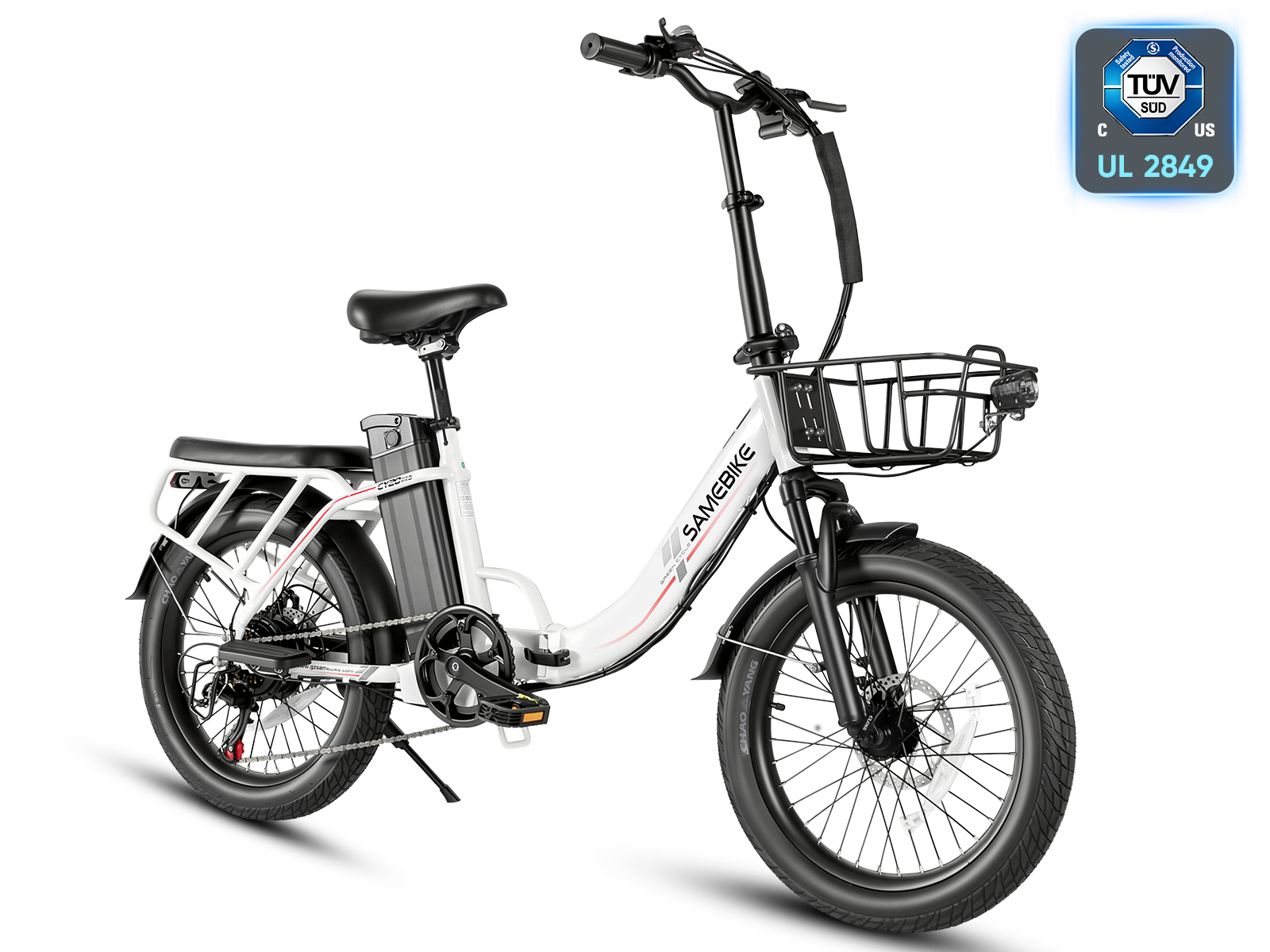 CY20 PRO Spoked Wheel Portable Commuter Powerful Peak 800W Electric Bike