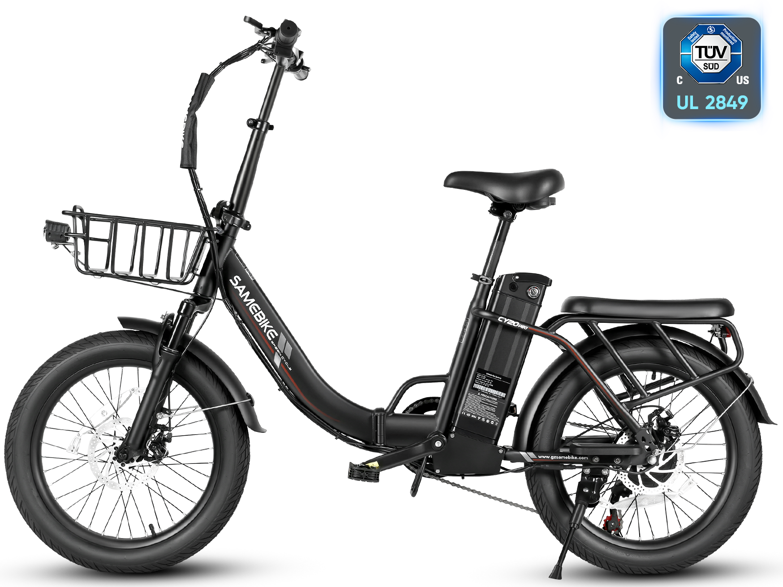 CY20 PRO Spoked Wheel Portable Commuter Powerful Peak 800W Electric Bike
