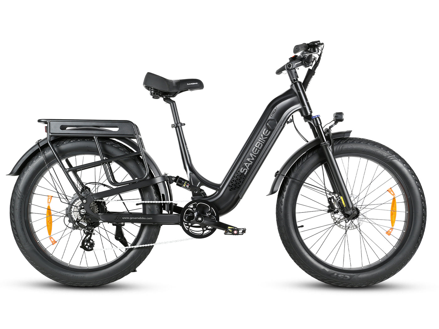 electric powerful bicycle CREST Large Battery Fat Tire Powerful Peak 1800W Mountain Electric Bike