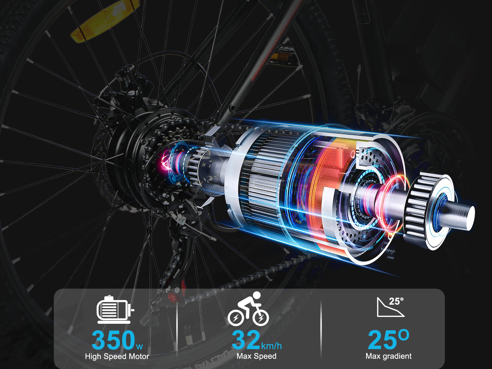 EBE2 Mountain Ebike With Torque-Sensor